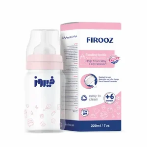 شیشه شیر پیرکس فیروز FIROOZ سایز 220 میل