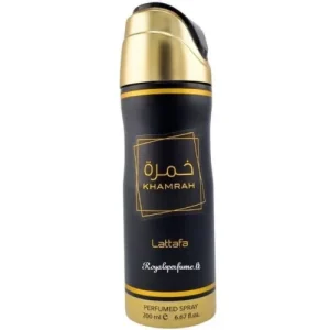 اسپری بدن لطافه خمره Lattafa Khamrah با رایحه‌ گرم 200 میل