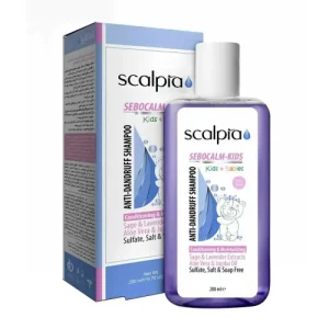 شامپو سر و بدن اسکالپیا Scalpia مناسب پوست حساس 200 میل