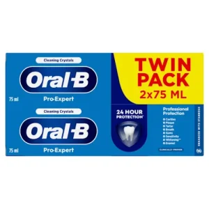 خمیر دندان اورال بی Oral-B PRO-EXPERT طعم نعنا بسته 2 عددی