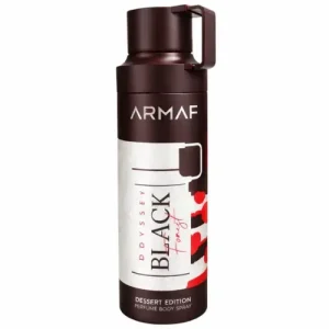 اسپری بدن مردانه آرماف ARMAF Odyssey Black Forest با رایحه‌ چوبی و گرم 200 میل