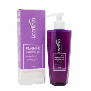 ژل بهداشتی بانوان لامینین Laminin حاوی عصاره شکوفه لیمو و چای سفید 200 میل