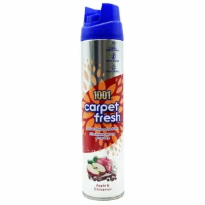 اسپری خوشبوکننده فرش 1001 Carpet Fresh با رایحه سیب و دارچین 300 میل