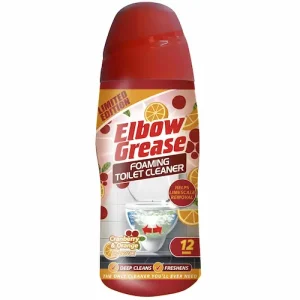 پاک‌کننده فومی توالت البو گریس Elbow Grease با رایحه کرنبری و پرتقال 500 گرم