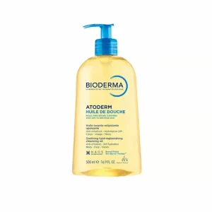 روغن شستشو بیودرما BIODERMA ATODERM HUILE DE DOUCHE مناسب برای پوست‌های بسیار خشک 1000 میل