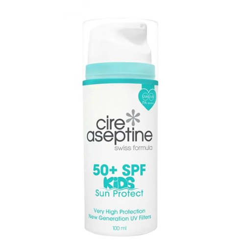 کرم ضدآفتاب کودک سییر آسپتین Cire Aseptine SPF 50+ حجم ۲۰۰ میل