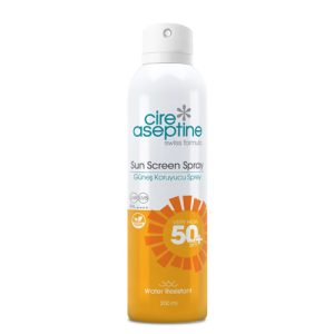 اسپری ضدآفتاب سییر آسپتین SPF 50 حجم 200 میلی‌لیتر