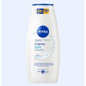 فوم حمام نیوآ کرم سافت NIVEA Creme Soft با روغن بادام ۷۵۰ میل