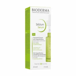سرم کنسانتره بیودرما BIODERMA Sébium Serum ضدجوش و نرم کننده 30 میل